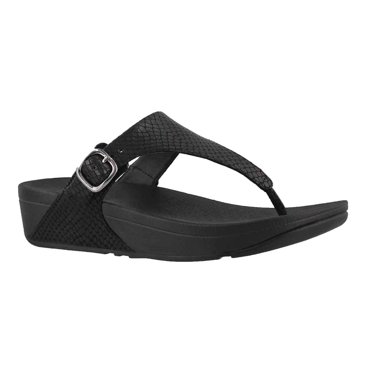 Lds Skinny snake side buckle thng sandal