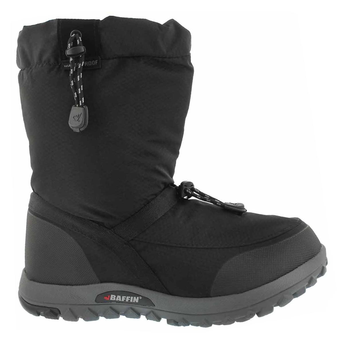 Lds Ease black wtpf pull on winter boot
