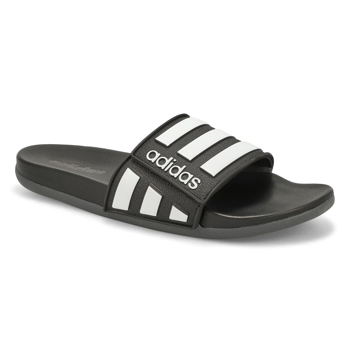 Mns Adilette Comfort ADJ blk/wht sandal