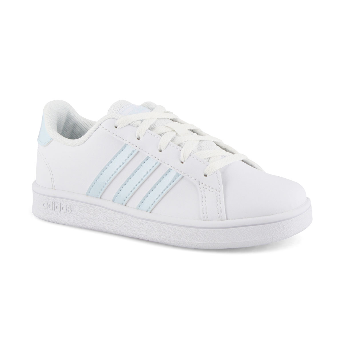 Grls Grand Court K wht/sky sneaker