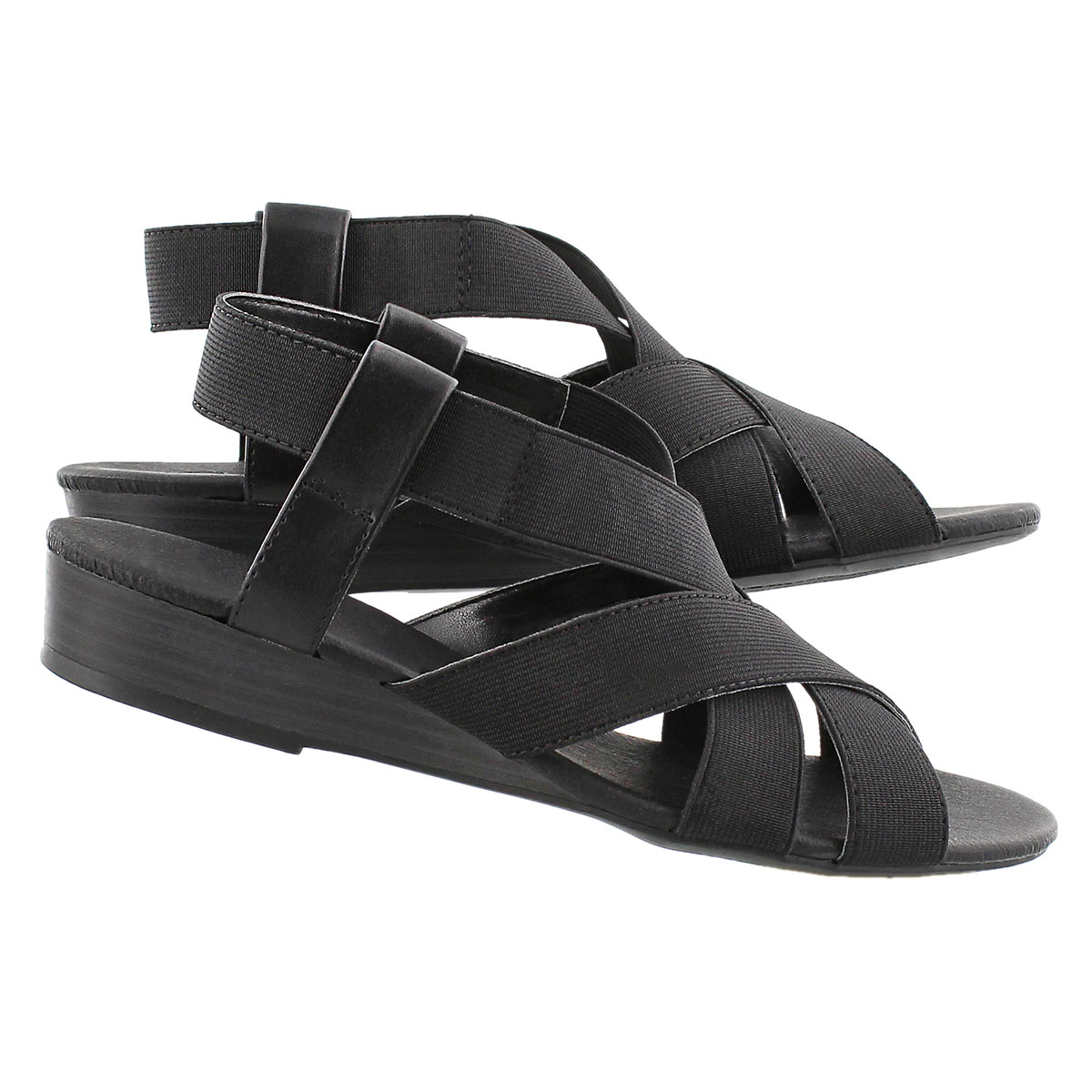Lds Eloise black casual sandal