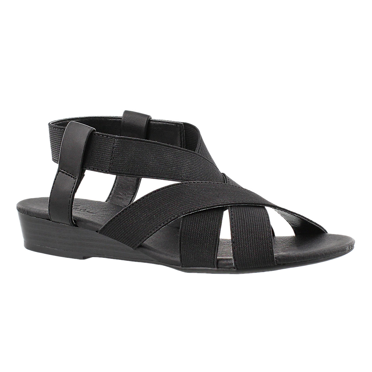 Lds Eloise black casual sandal
