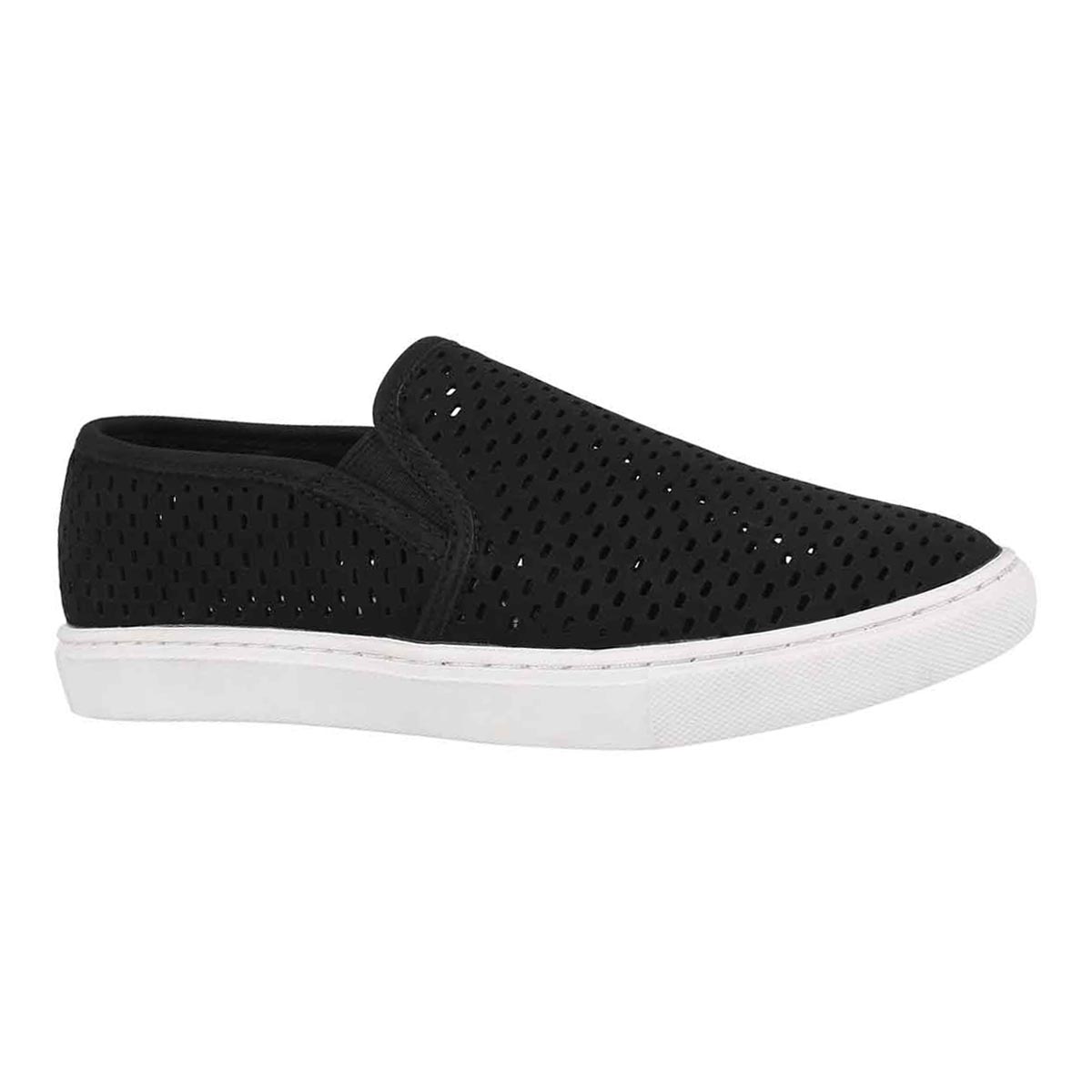 Women's ELOUISE black casual slip on shoes