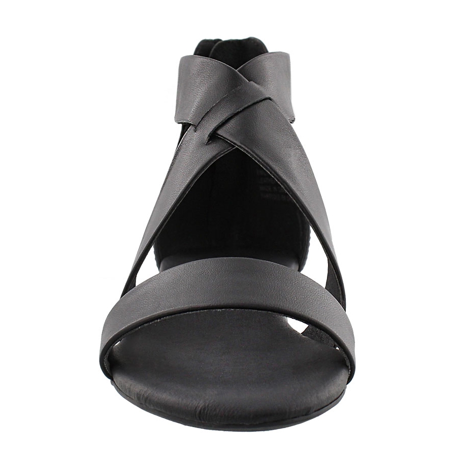 Lds Emilia 2 blk mem. foam sandal