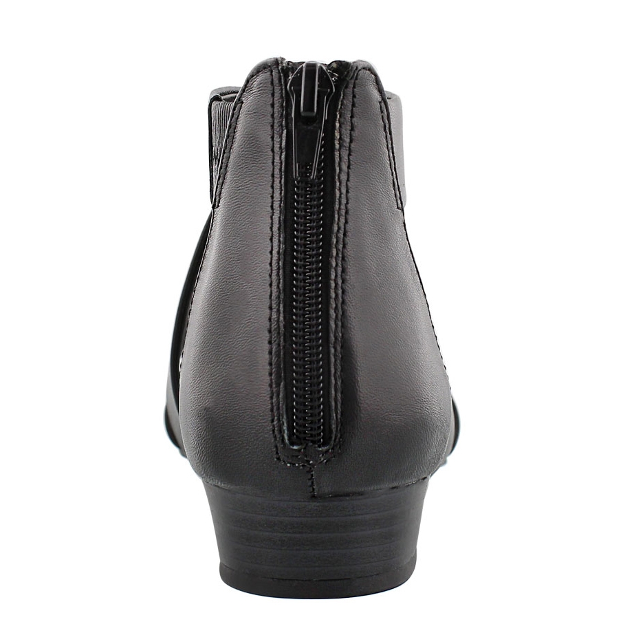 Lds Emilia 2 blk mem. foam sandal