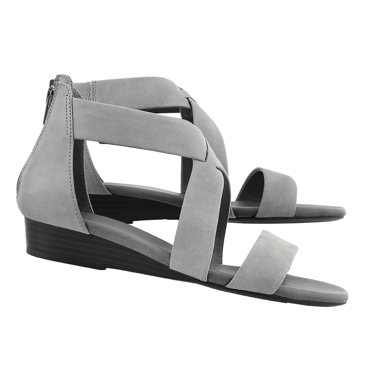 Lds Emilia 2 gry mem. foam sandal