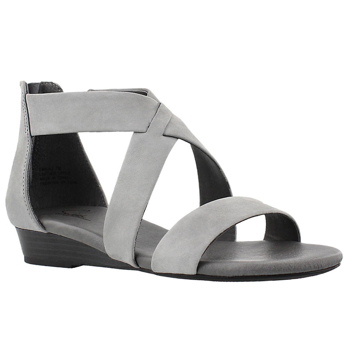 Lds Emilia 2 gry mem. foam sandal