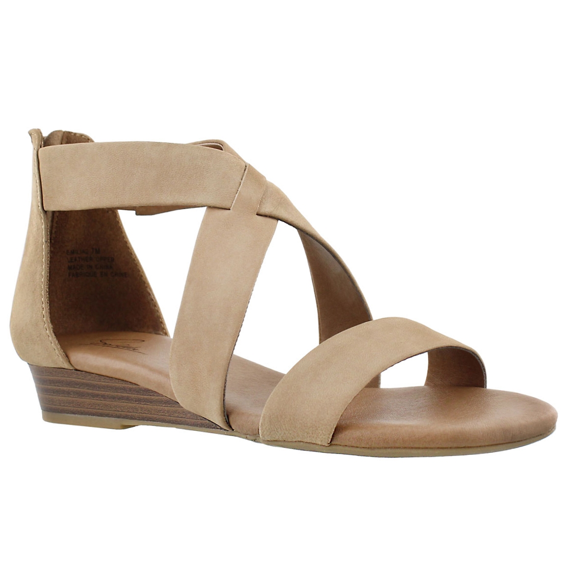 Women's EMILIA 2 sand memory foam sandals