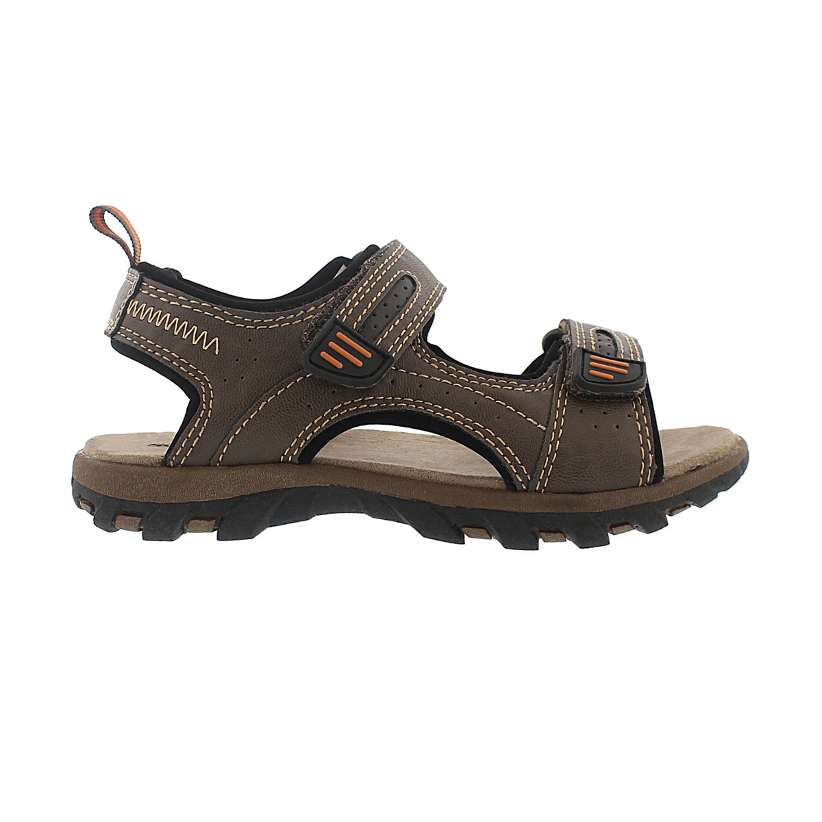 Bys Emmett brown 2 strap sport sandal