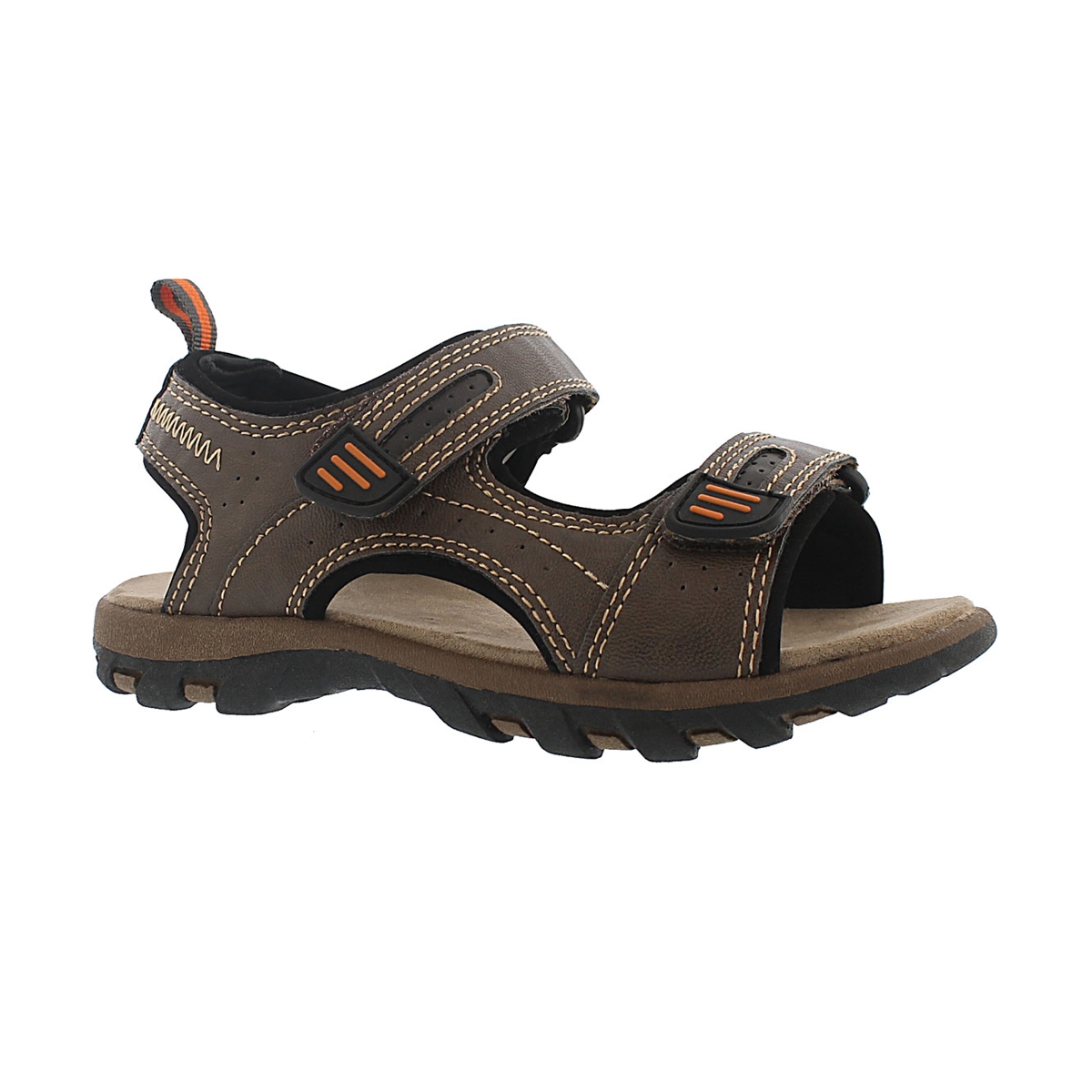 Bys Emmett brown 2 strap sport sandal
