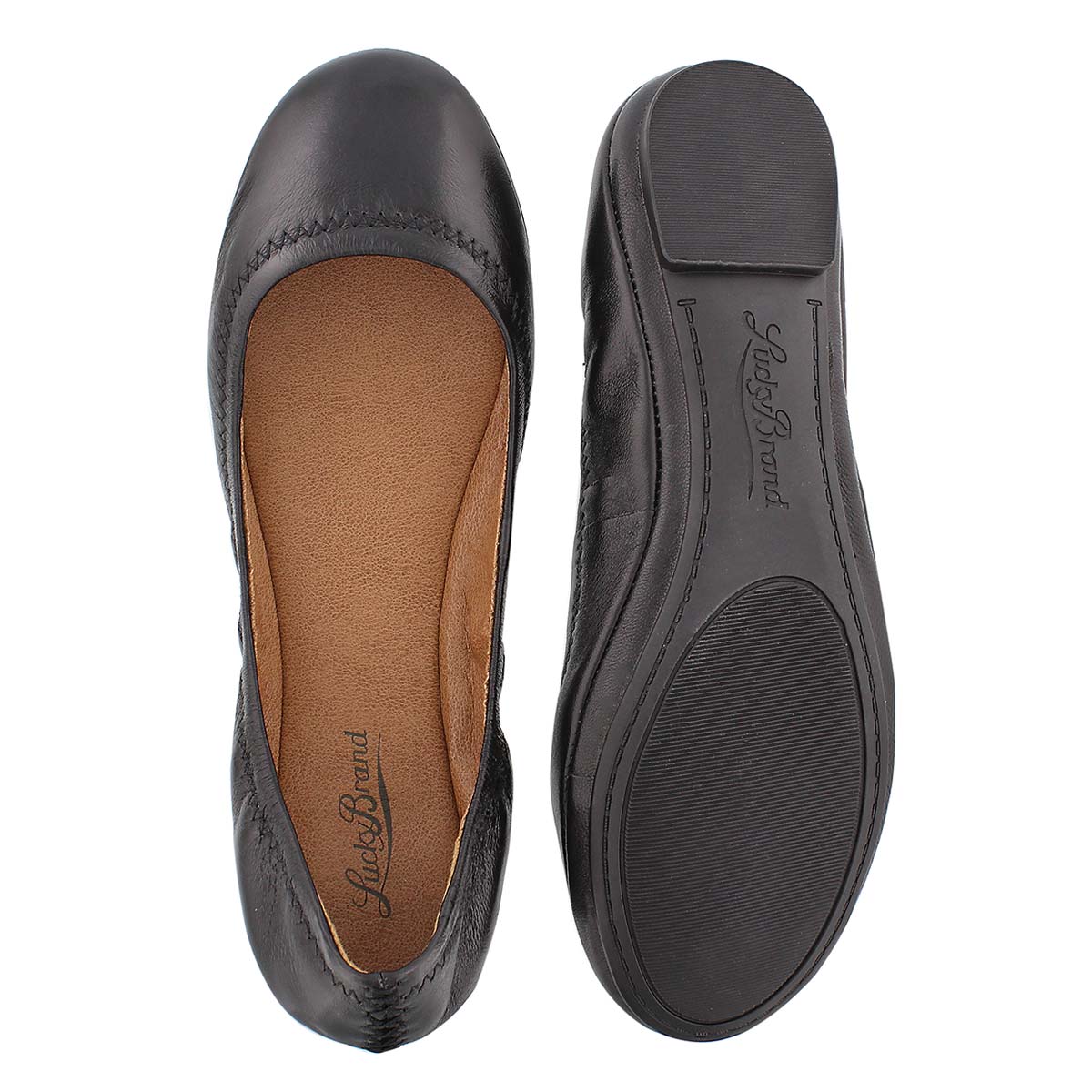 Lds Emmie black ballerina flat