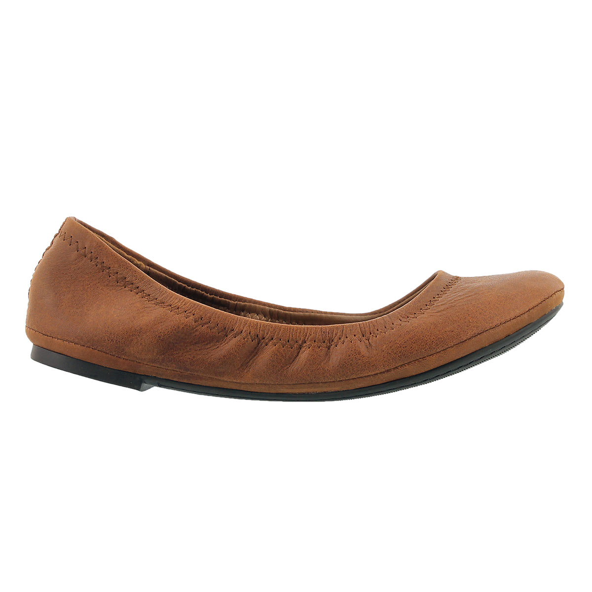 Lds Emmie bourbon ballerina flat