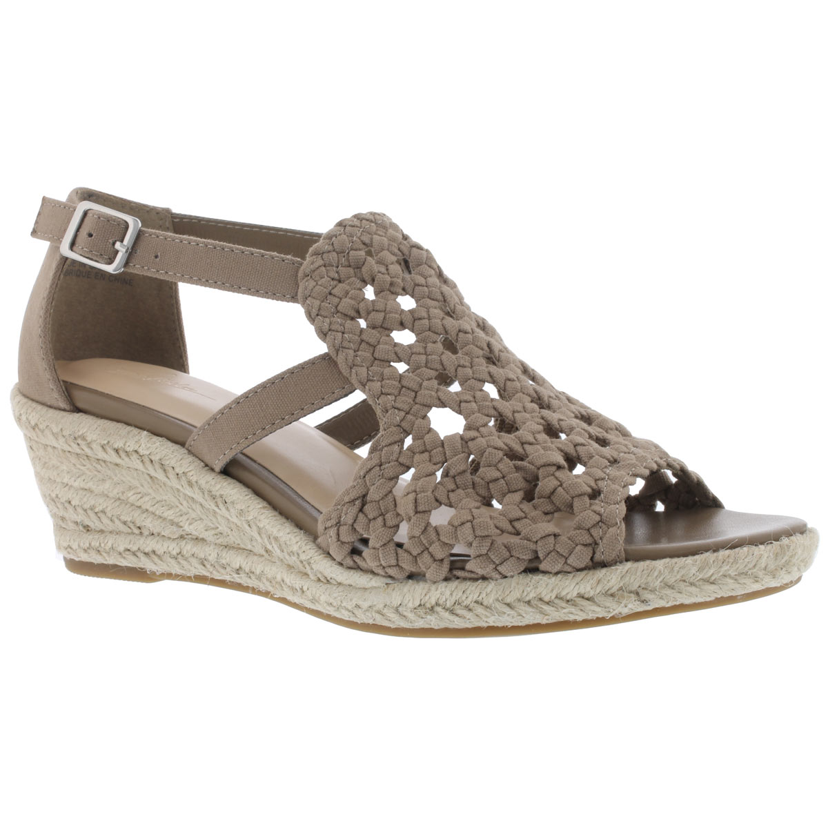 Lds Emmy 2 khaki wedge sandal
