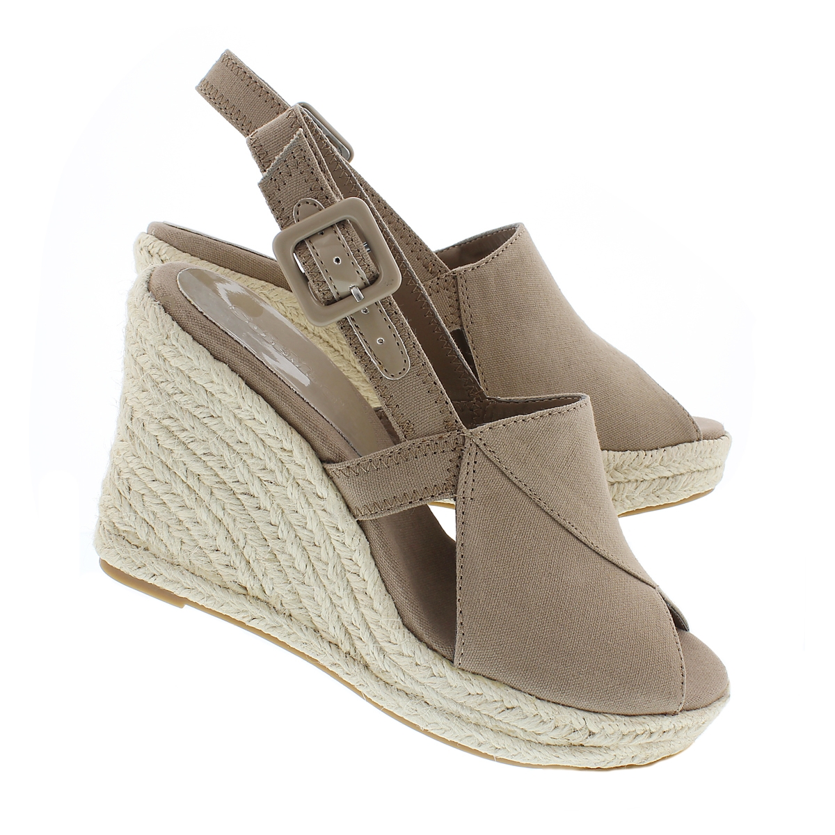 Lds Enya beige wedge sandal