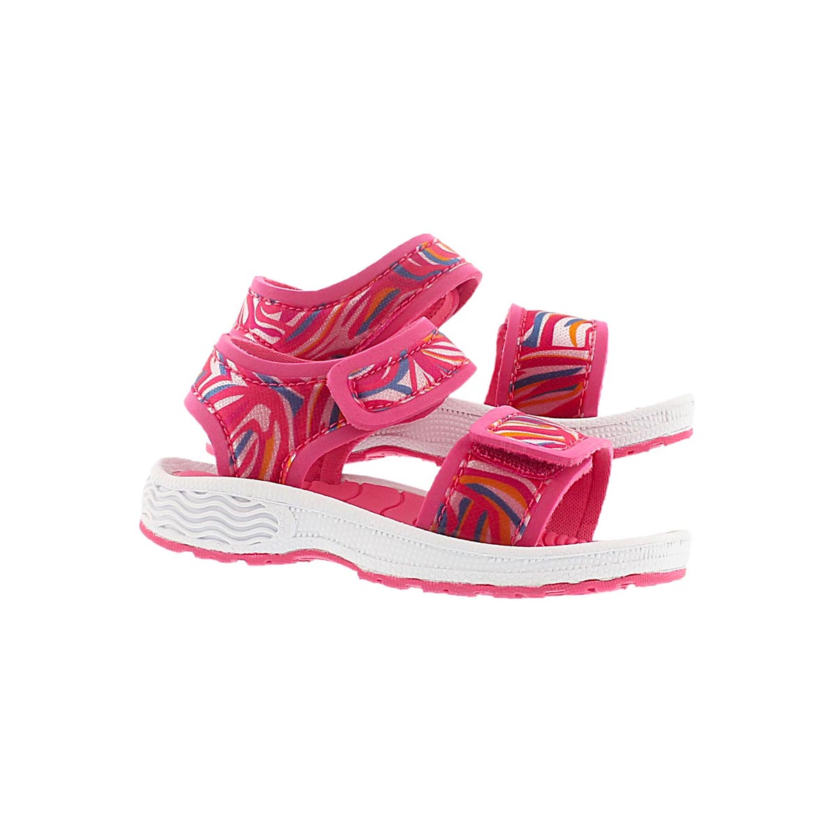 Inf Eveline pink 2 strap sport sandal