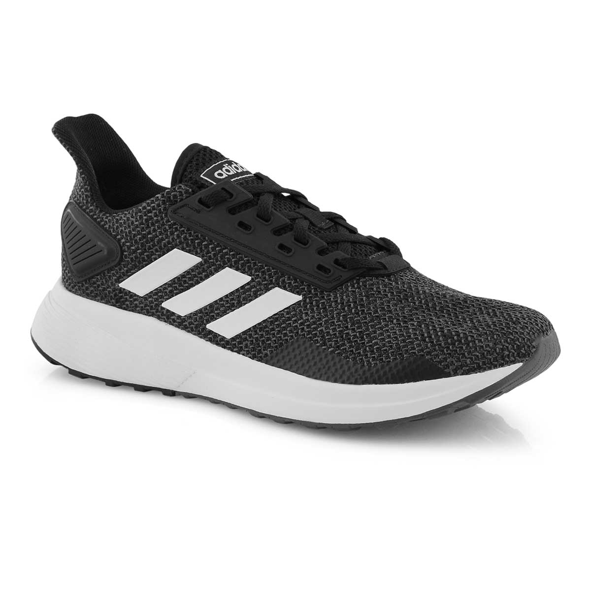 Lds Duramo 9 blk/wht running shoe