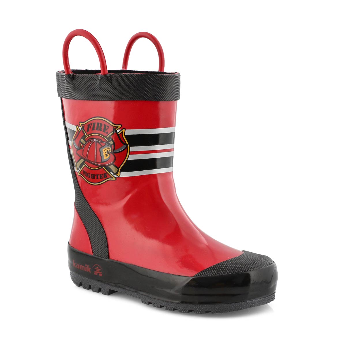 Bys Fireman red rain boot