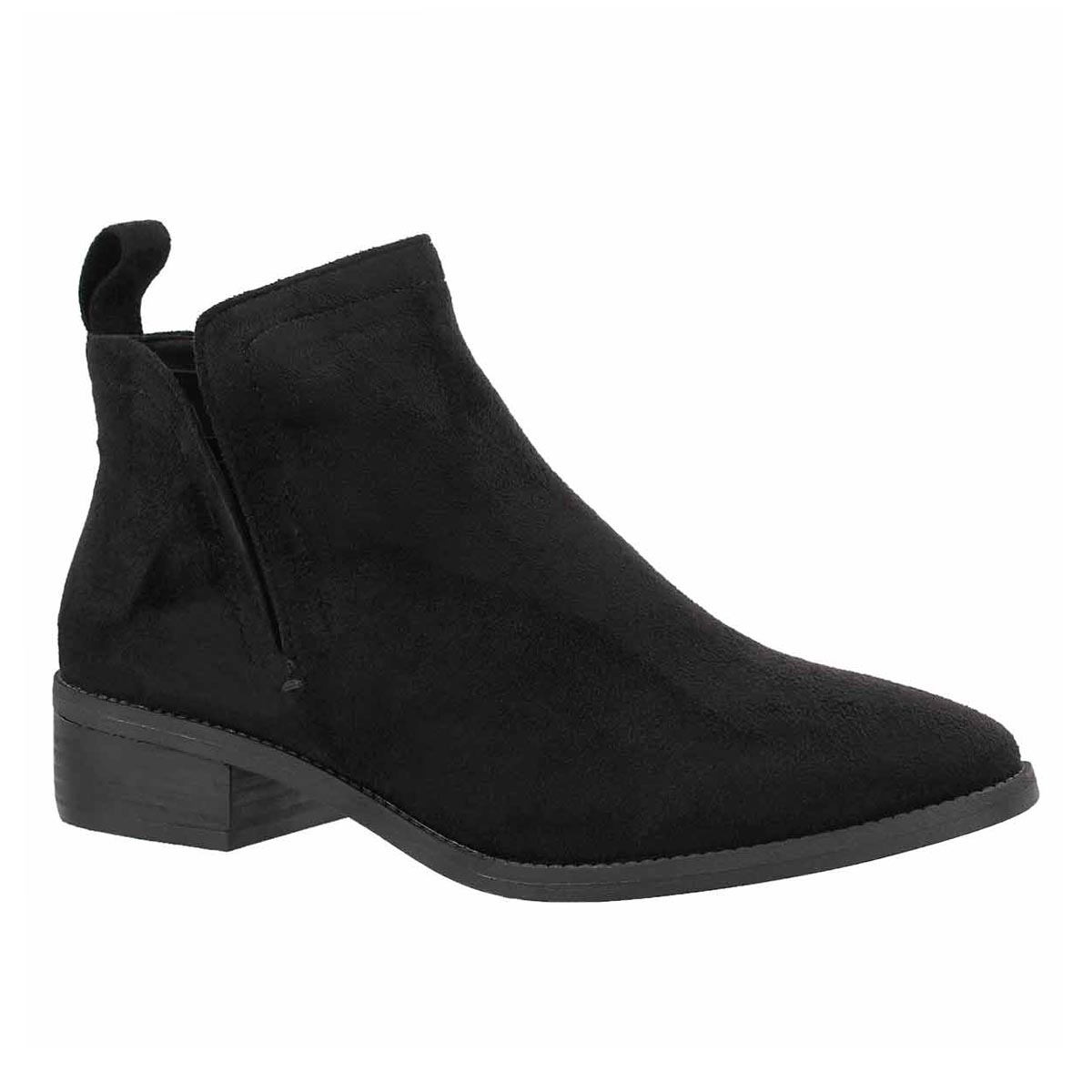 Lds Flutter black ankle boot