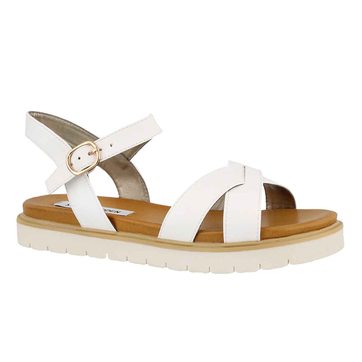 Lds Francois white casual sandal