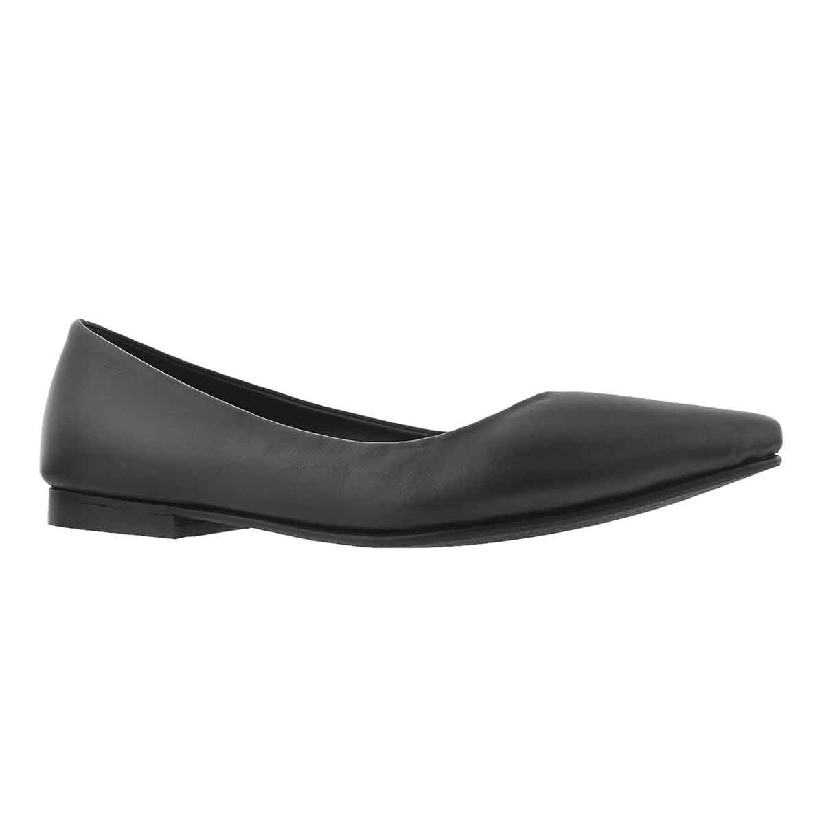 Lds Franki black dress flat