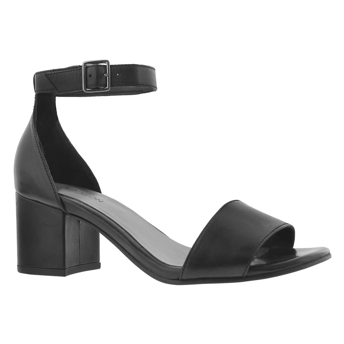 Lds Freda black dress sandal
