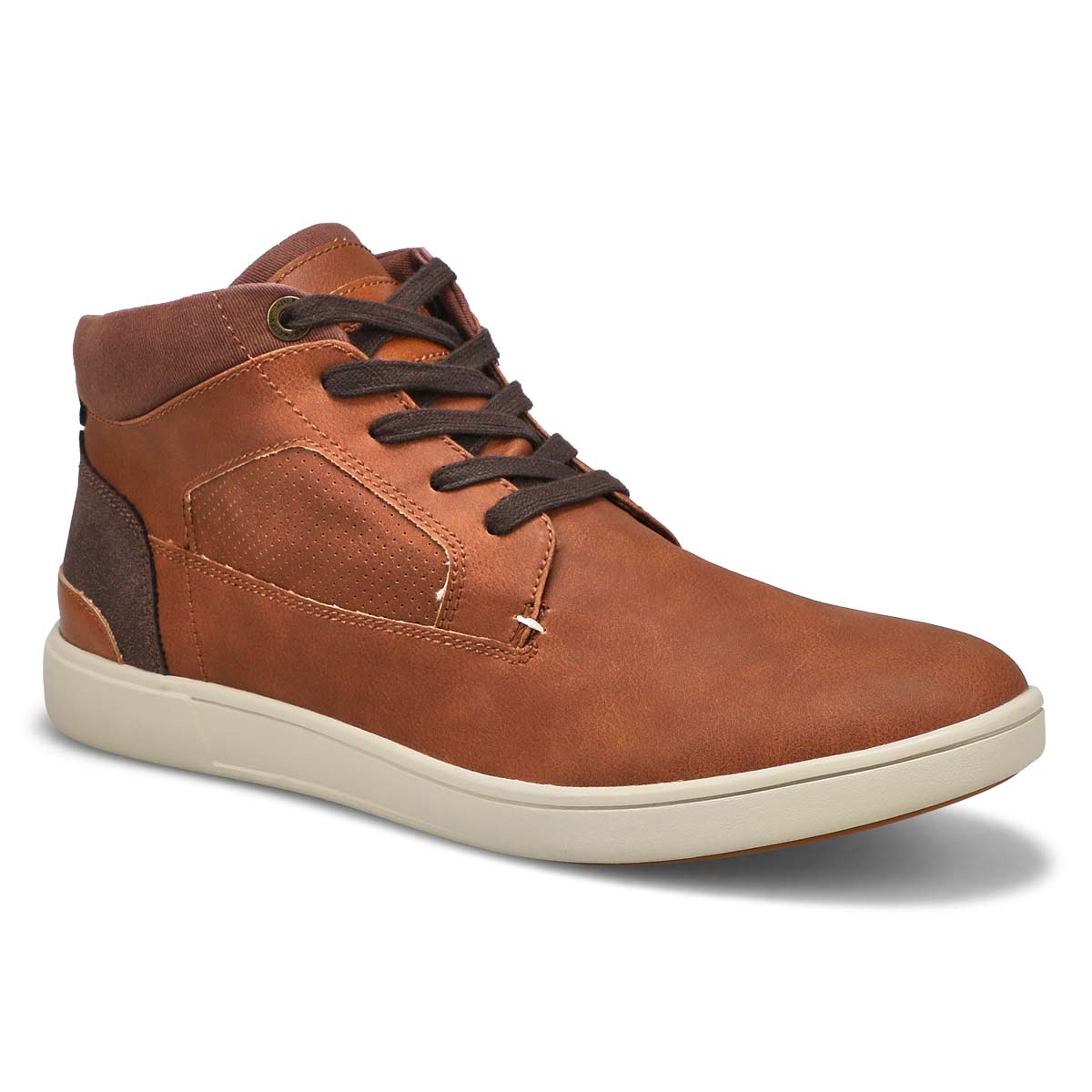 Mns Fyre cognac lace up ankle boot