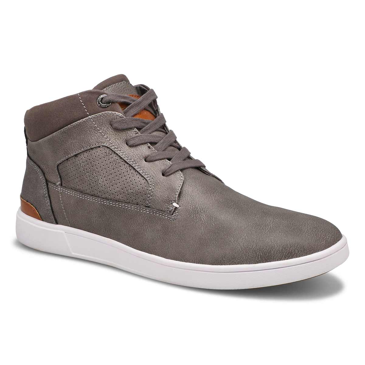 Mns Fyre grey lace up ankle boot