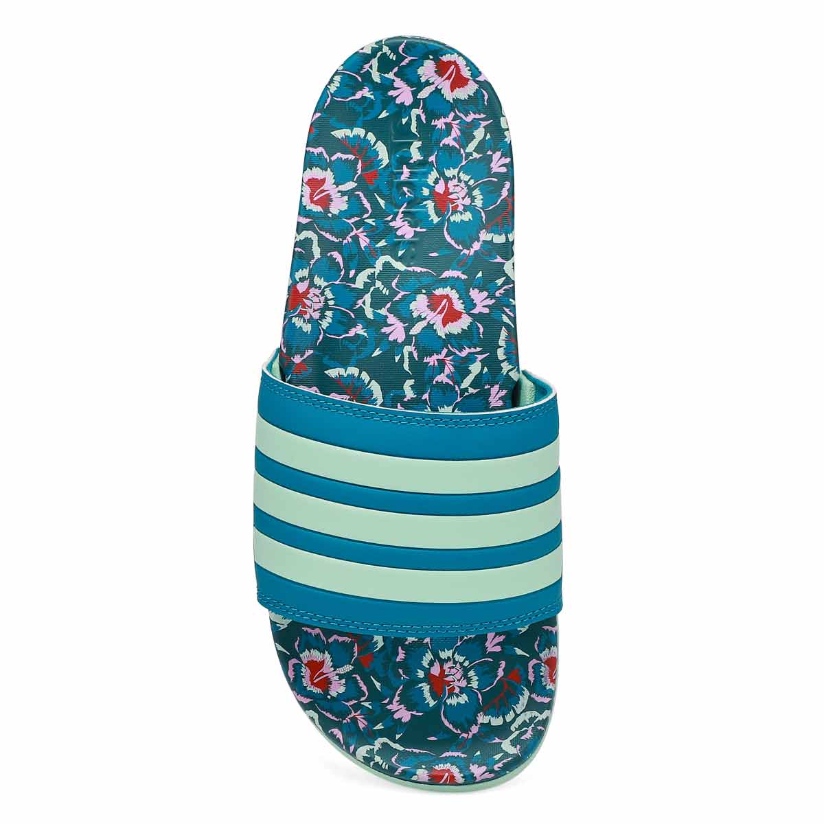 adidas Women's Adilette CF+ Stripes W Slide - | SoftMoc.com