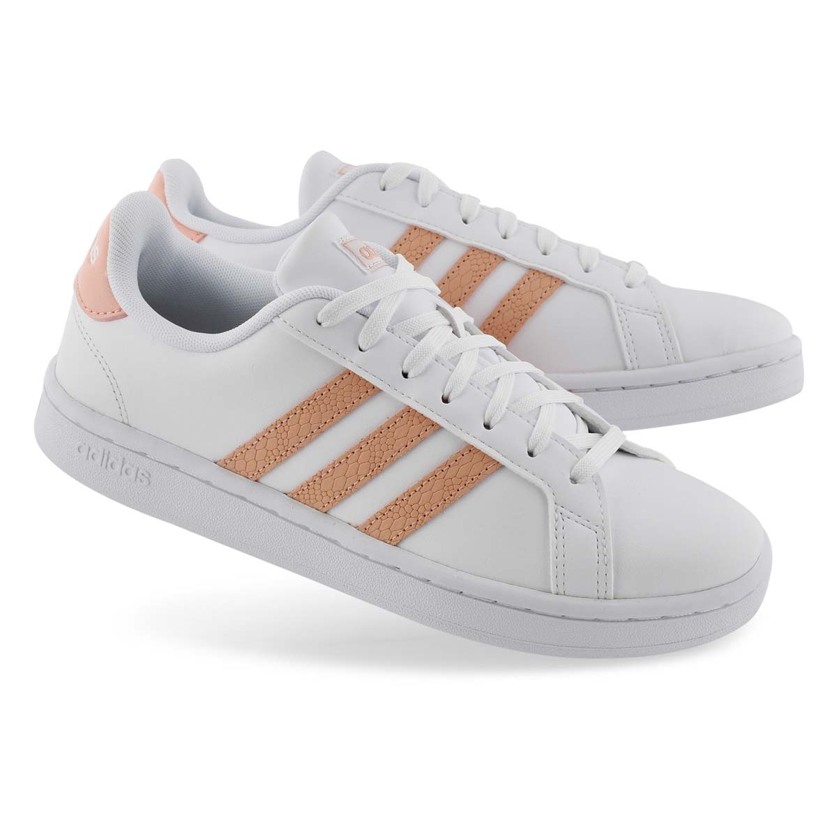 adidas grand court sneaker rose gold