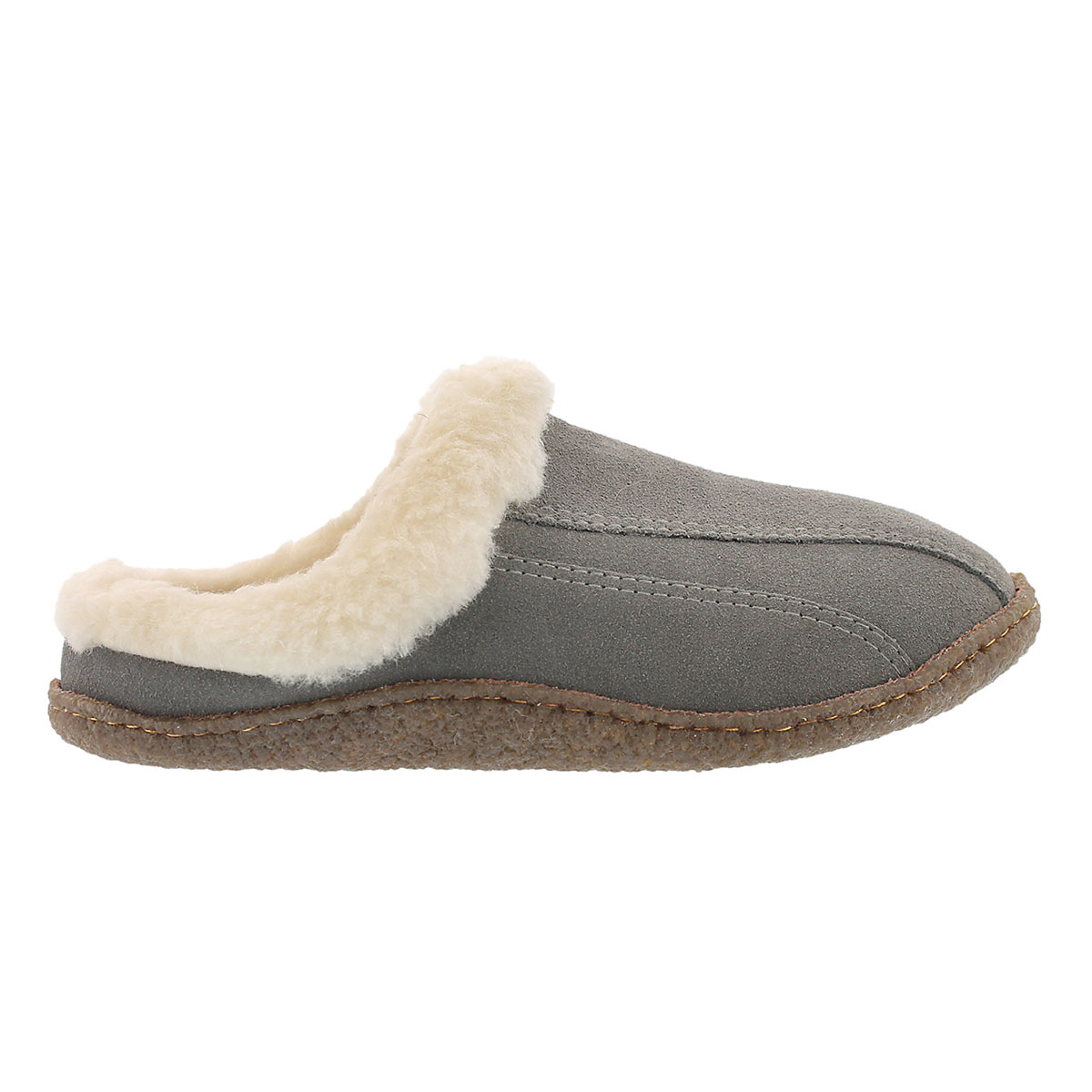 Lds Galaxie III grey open back slipper
