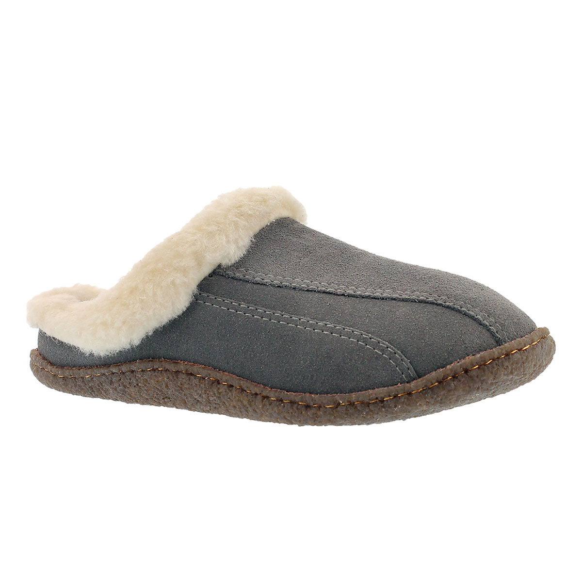 Women's GALAXIE III grey open back slippers