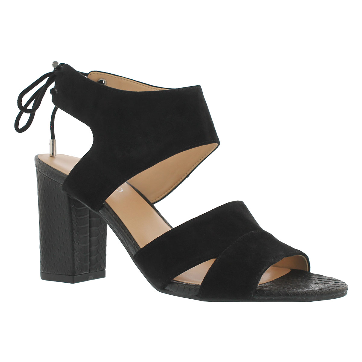 Women's GEM black dress sandals