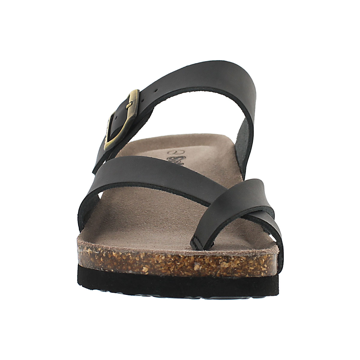Sandale av mousse visc. GEMMA, noir, fem