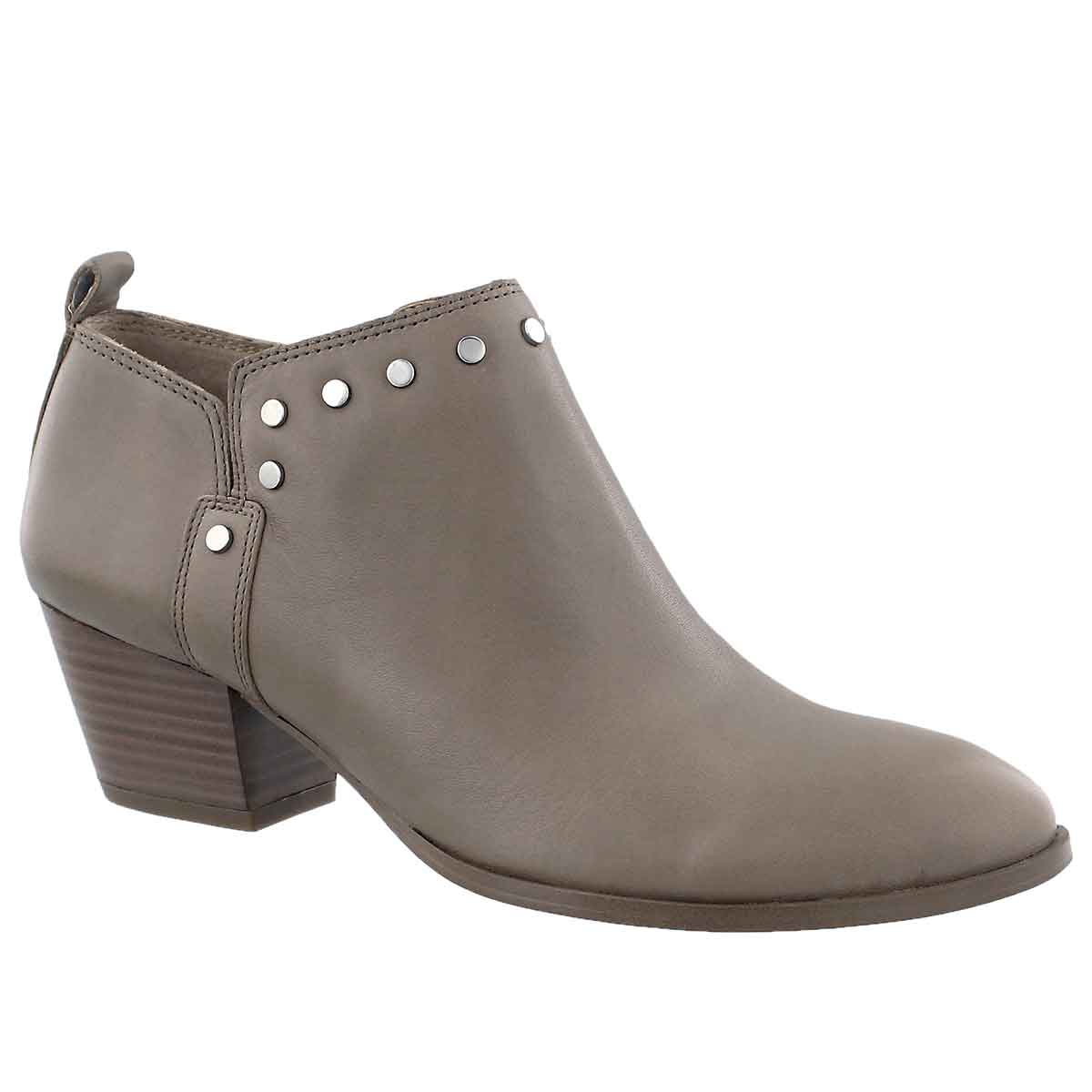 Women's GENEVA taupe slip on ankle boots