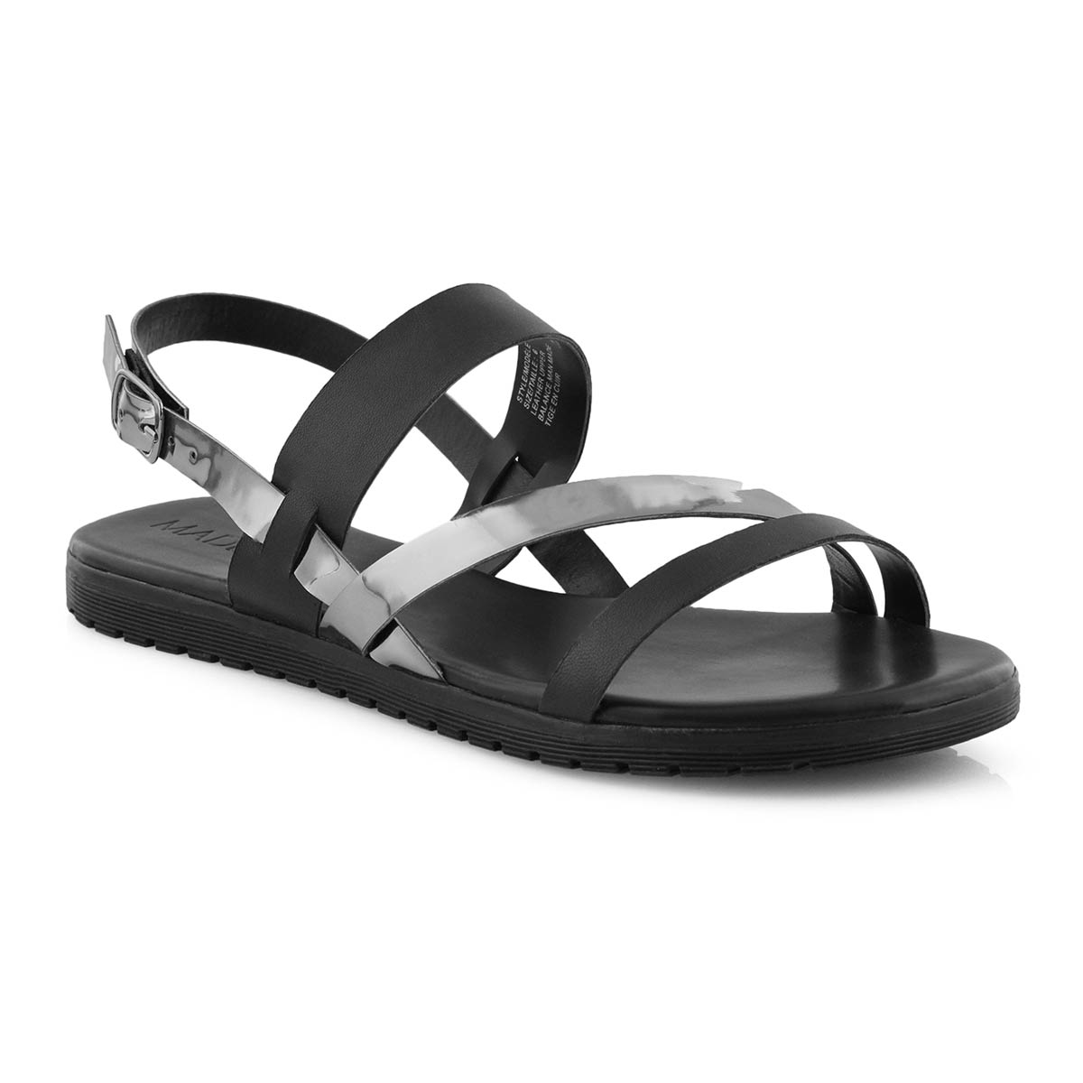 Lds Gita black/pewter casual sandal