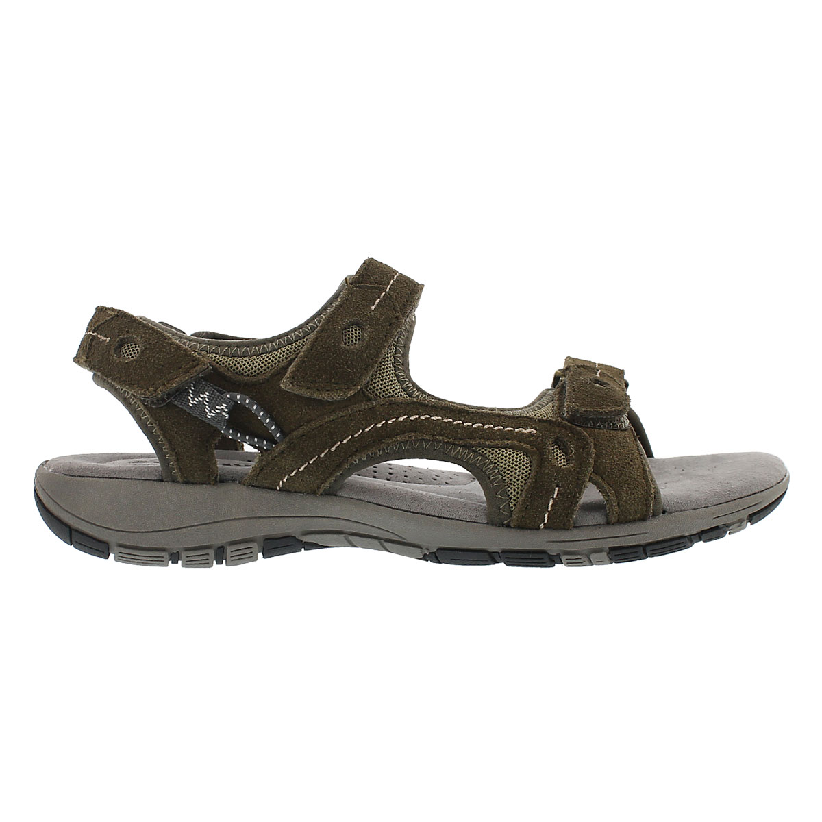 Lds Gladys kki 3-strap mem. foam sandal
