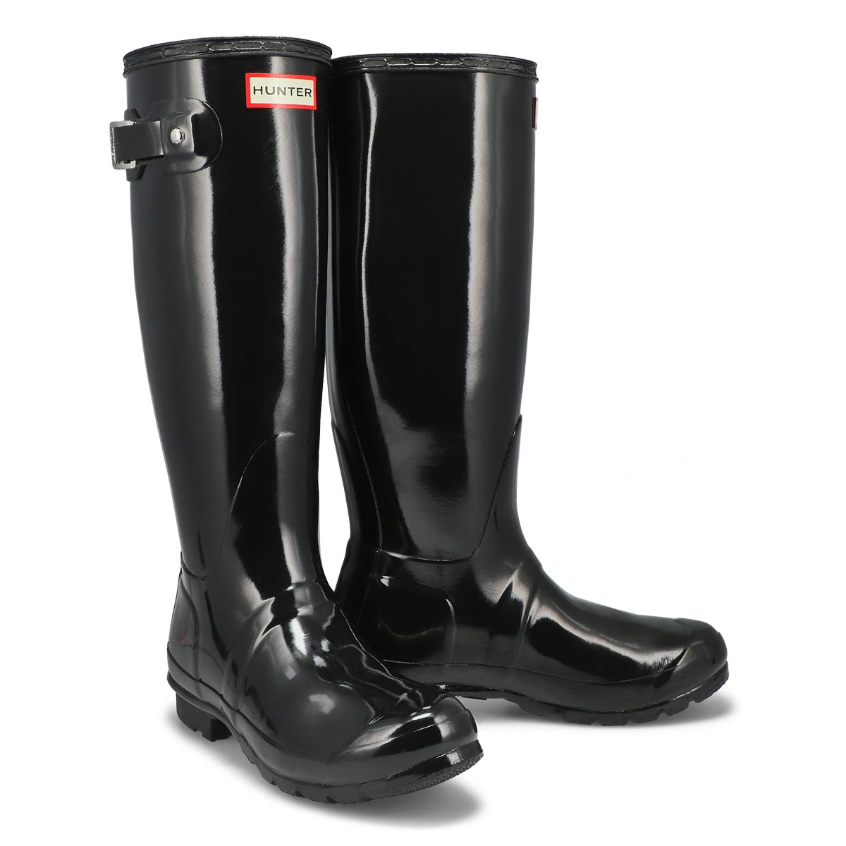 Lds Original Tall Gloss blk rain boot