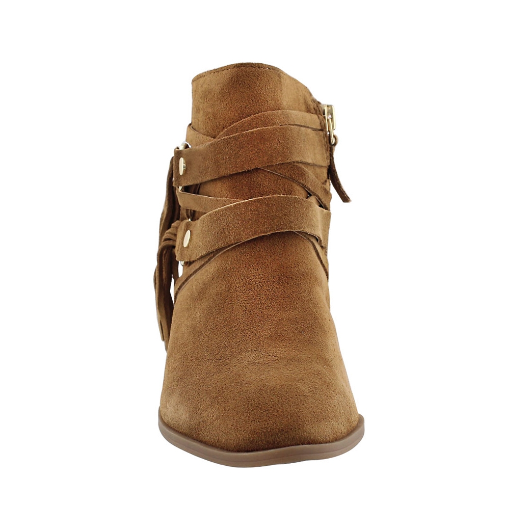Lds Gonzalez cognac tassel detail bootie
