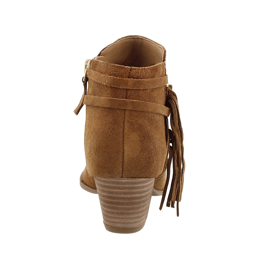 Lds Gonzalez cognac tassel detail bootie