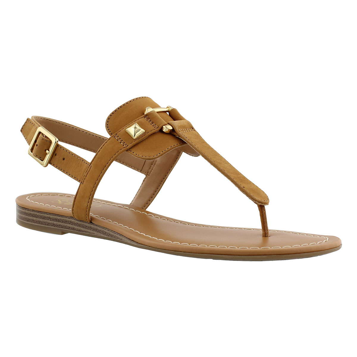 Women's GRAM biscuit t-strap sandals
