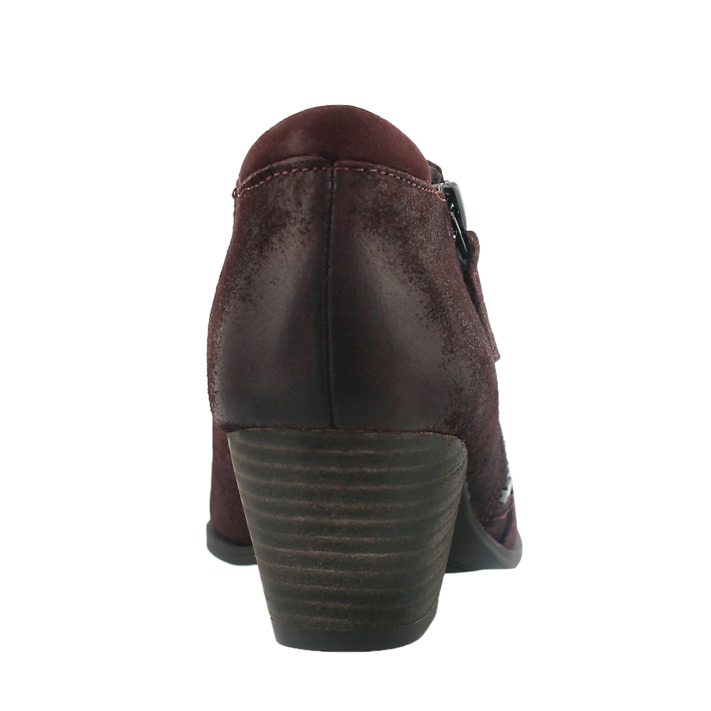 Lds Greco brunello zip up casual heel