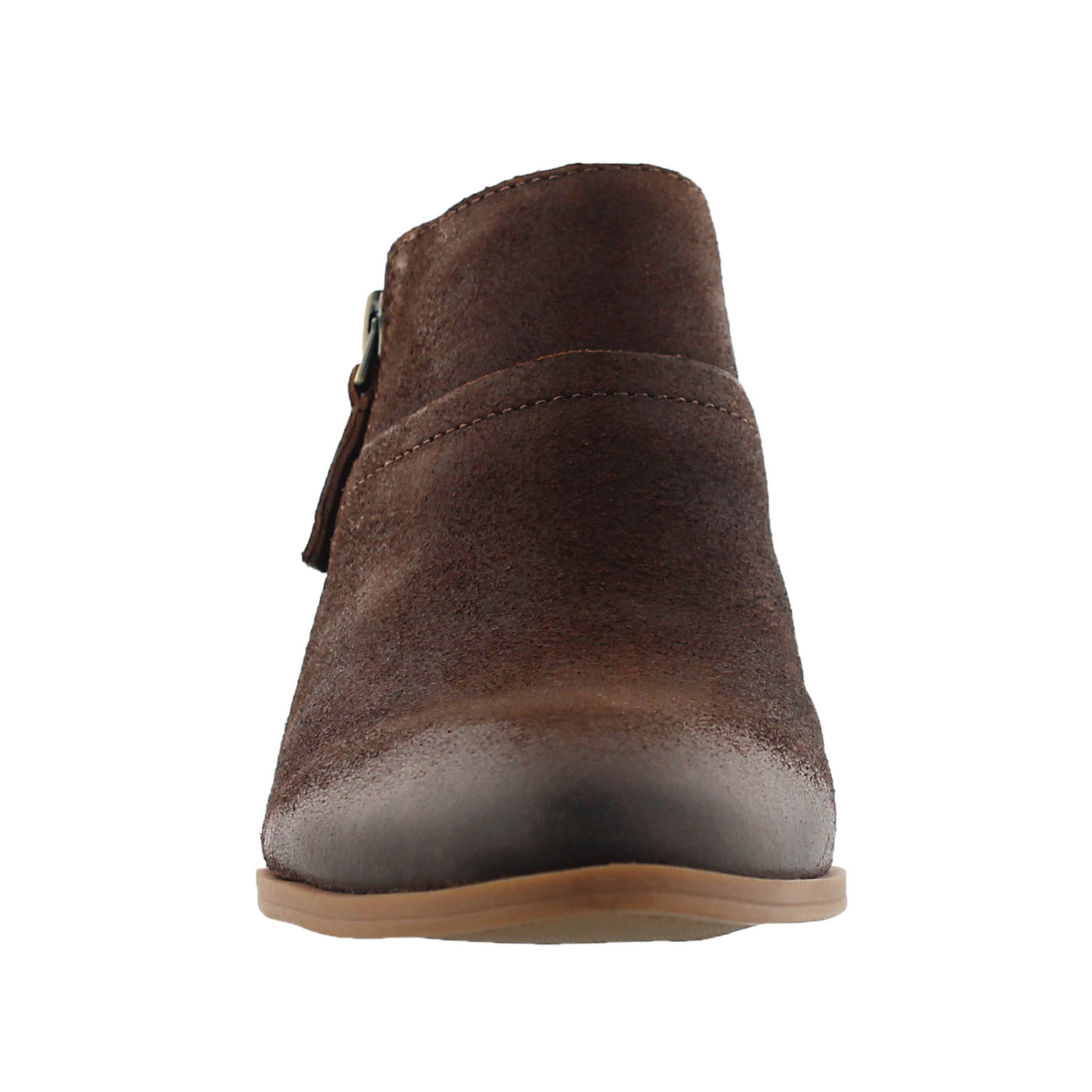 Lds Greco tan zip up casual heel
