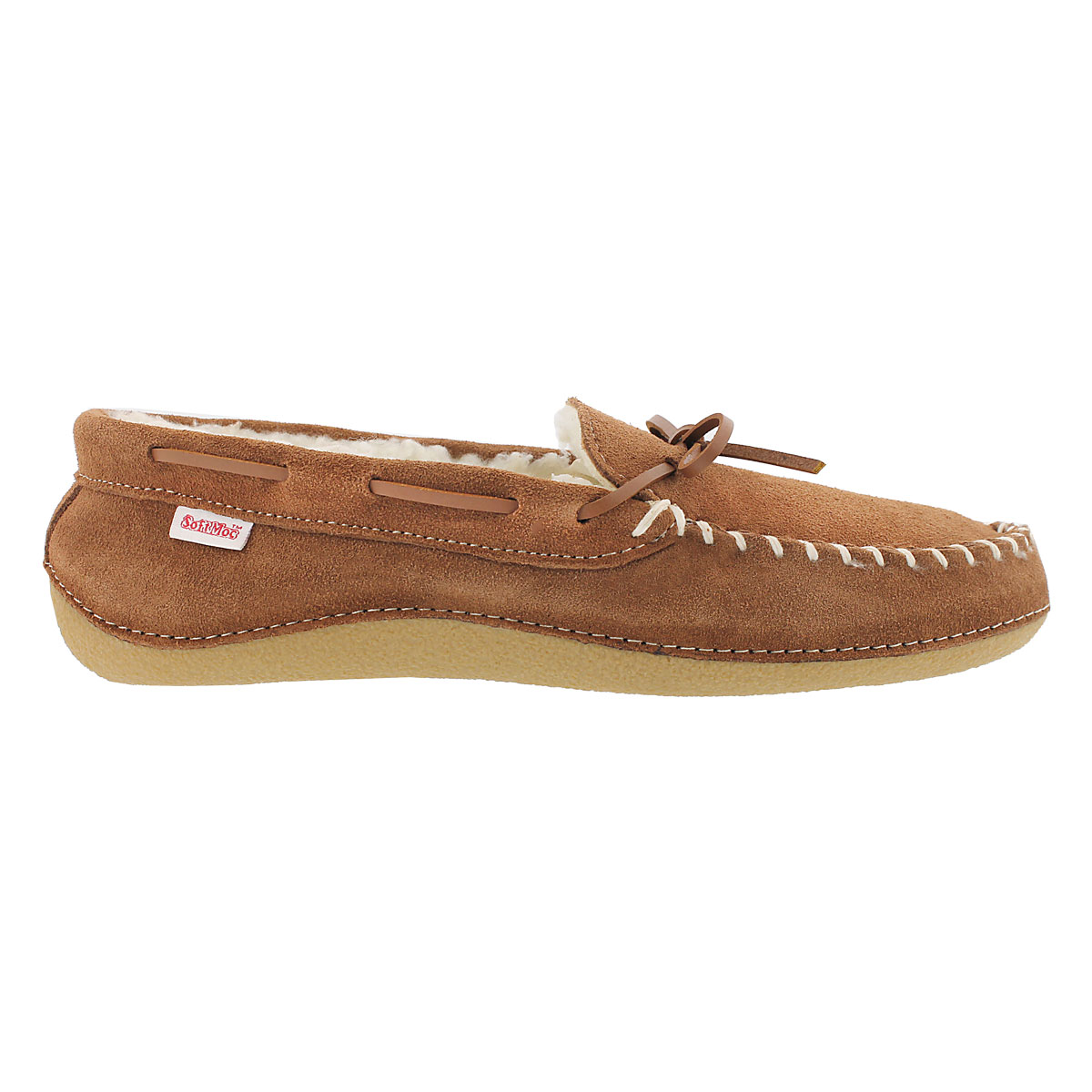 Mns Greg hazlenut fleece lined moc