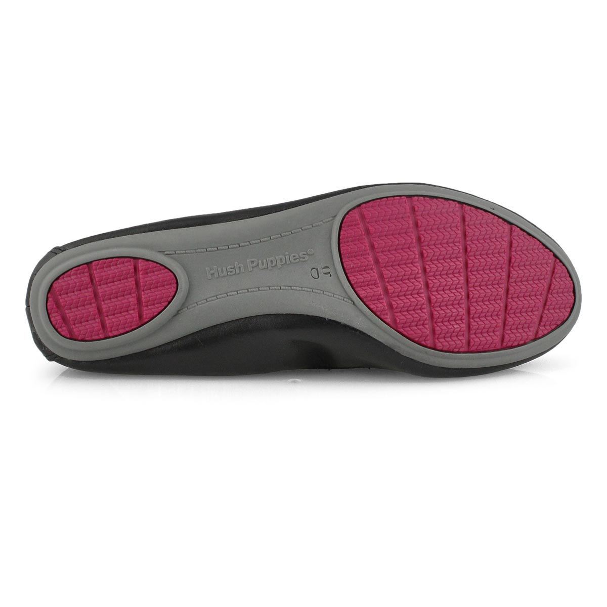 Lds Chaste Ballet black leather flat