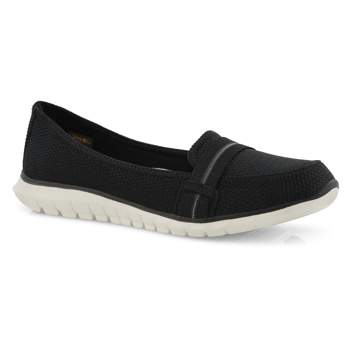Lds Tricia Band black casual loafer
