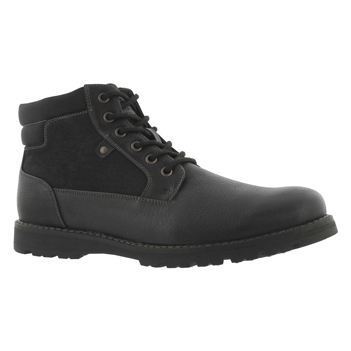 Men's HALLWAY black/black lace up ankle boots
