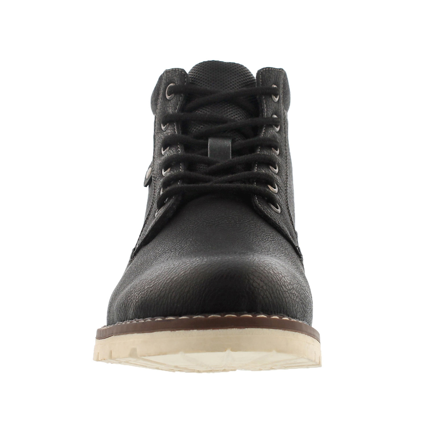 Mns Hallway black lace up ankle boot
