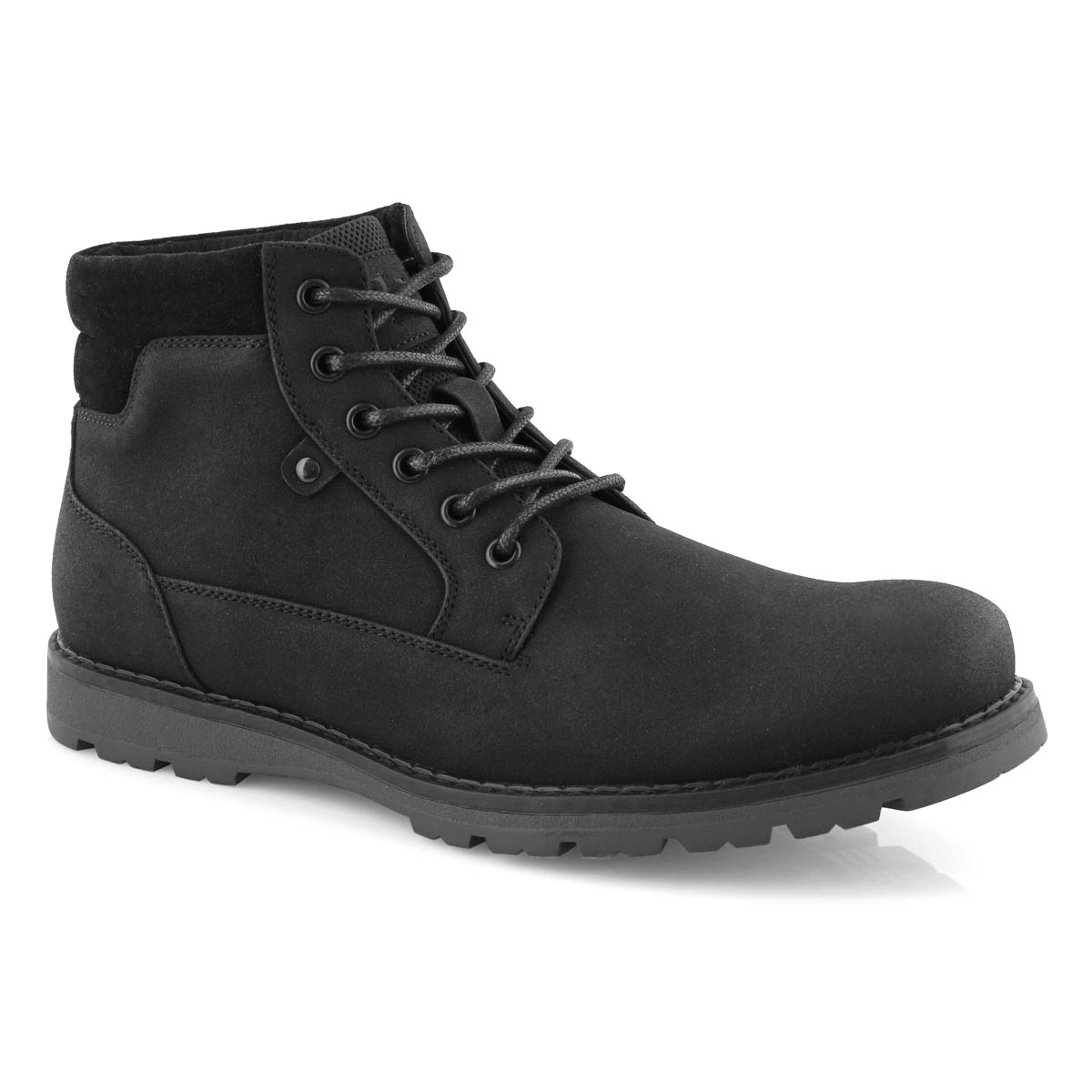 Mns Hallway 2 blk/blk lace up ankle boot