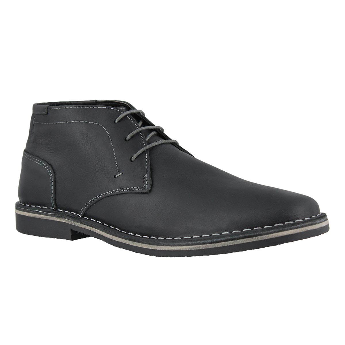 Mns Harken black laceup ankle boot