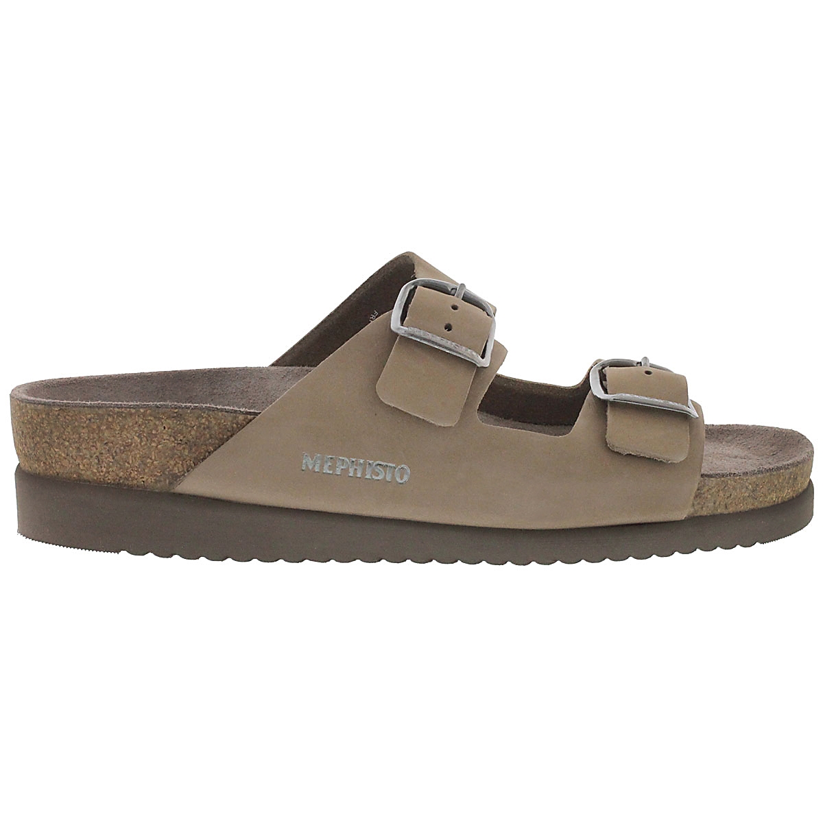 Lds Harmony beige cork footbed slide
